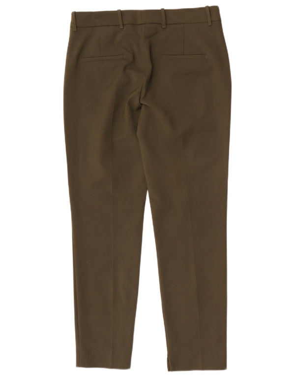 Calça Chino Cônica Feminina Zara Médio W28 L28 Caqui