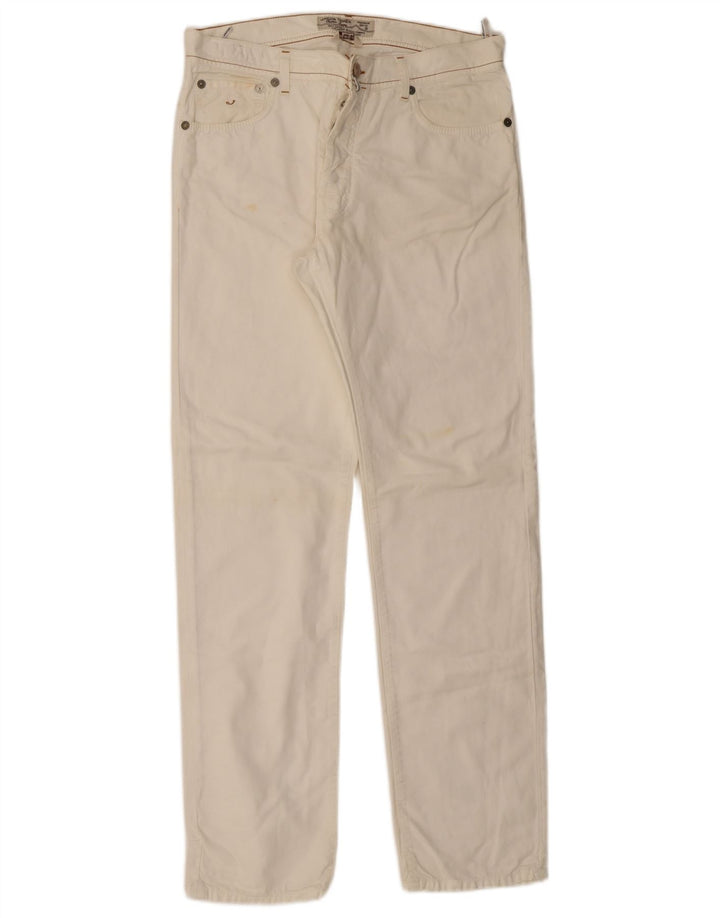 Jacob Cohen Jeans retos masculinos W35 L34 branco