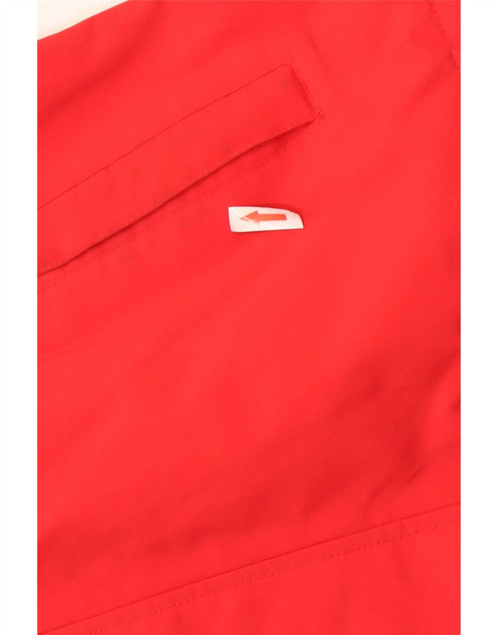 Musto jaqueta de esqui masculina com capuz Reino Unido 38 poliamida colorblock vermelho médio