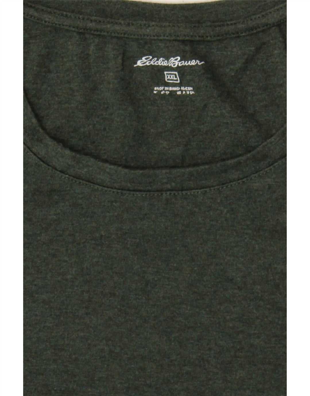 EDDIE BAUER Womens Top Long Sleeve UK 20 2XL Green Cotton Vintage Eddie Bauer and Second-Hand Eddie Bauer from Messina Hembry 