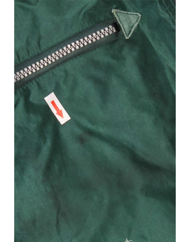 Jaqueta bomber masculina vintage UK 40 grande nylon verde
