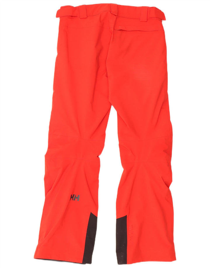 Helly Hansen Mens Regular Ski Calças Pequeno Poliéster Colorblock Vermelho