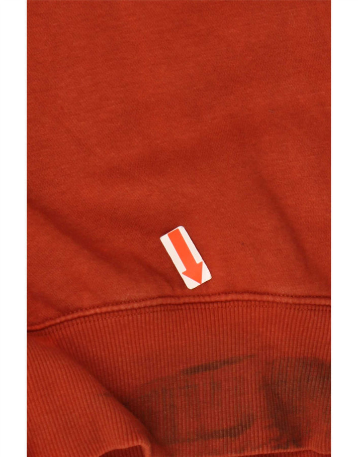 Nike moletom masculino jumper pequeno algodão marrom