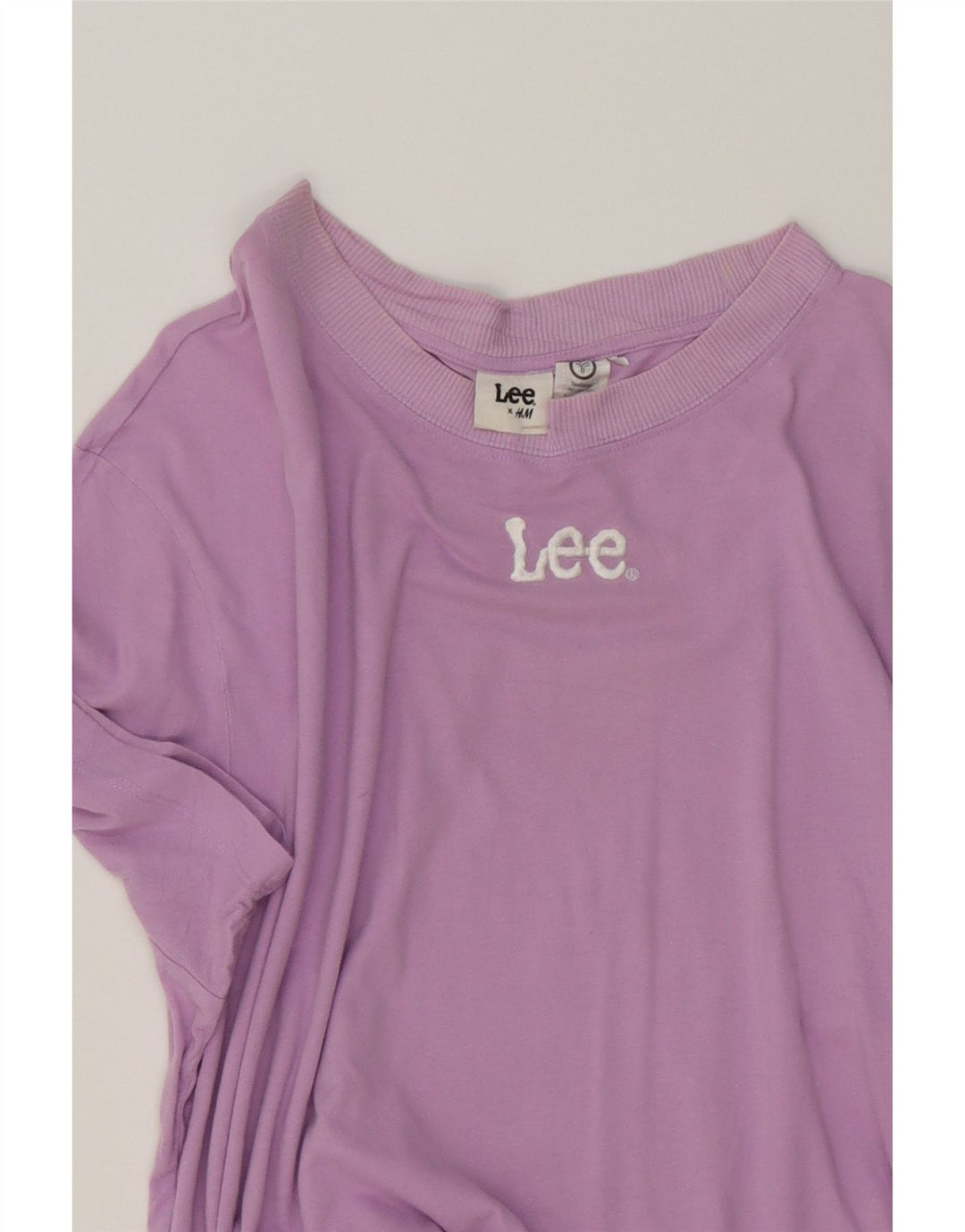 LEE Womens T-Shirt Top UK 18 XL Purple Cotton Vintage Lee and Second-Hand Lee from Messina Hembry 