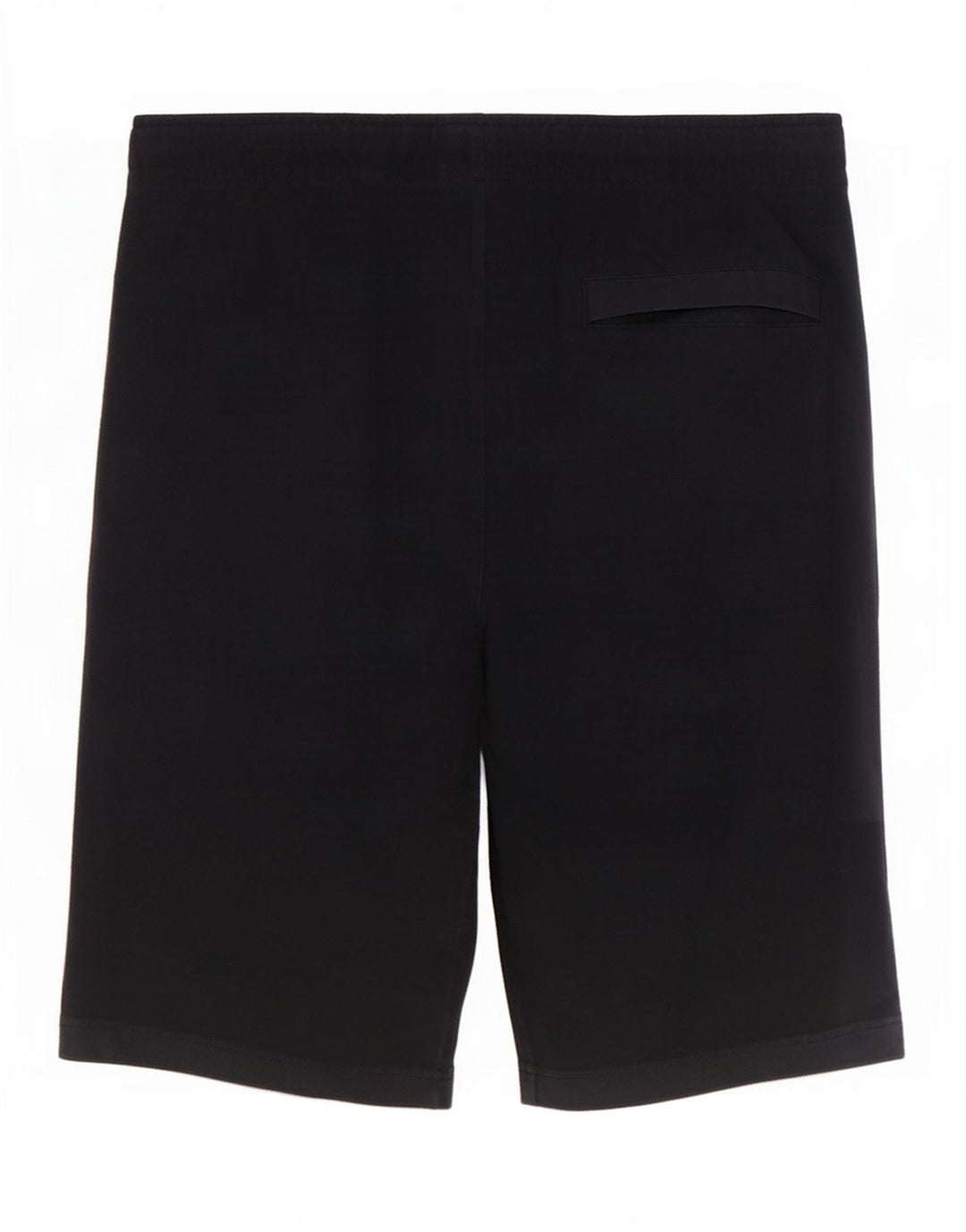 Shorts esportivos masculinos Nike pequenos de algodão preto