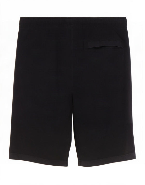 Shorts esportivos masculinos Nike pequenos de algodão preto
