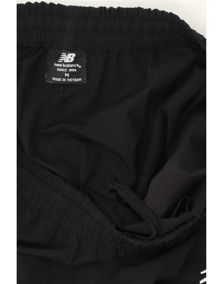 Calça de treino masculina New Balance poliéster preto médio