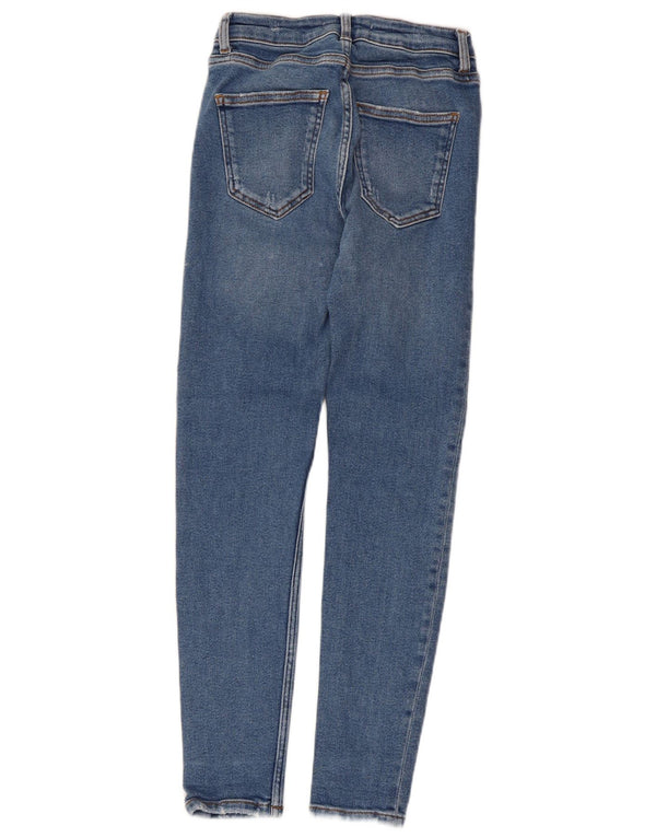 Calça jeans skinny feminina Zara EU 36 XS W26 L27 azul