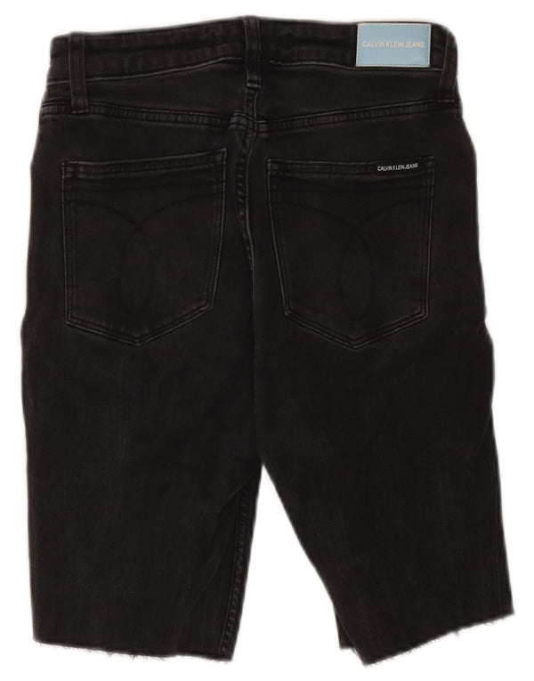Shorts jeans masculino Calvin Klein W27 XS algodão preto