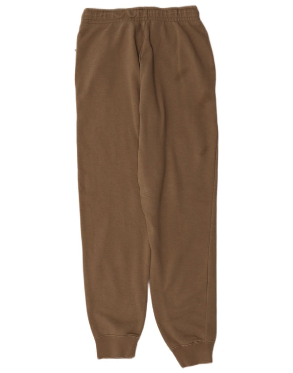 Calça de treino feminina Nike Joggers UK 8 pequeno algodão marrom