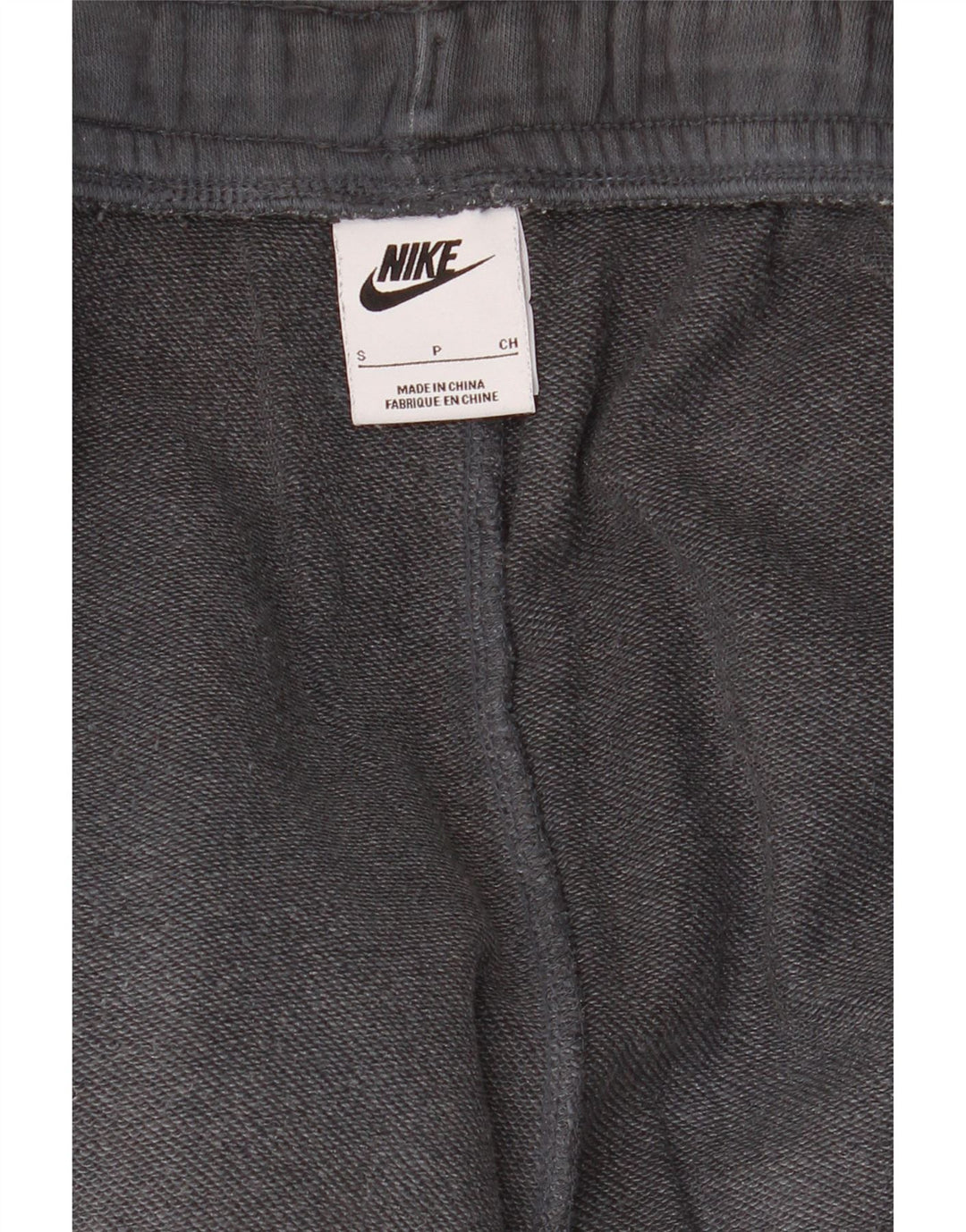 Calça de treino masculina Nike Joggers pequeno cinza colorblock