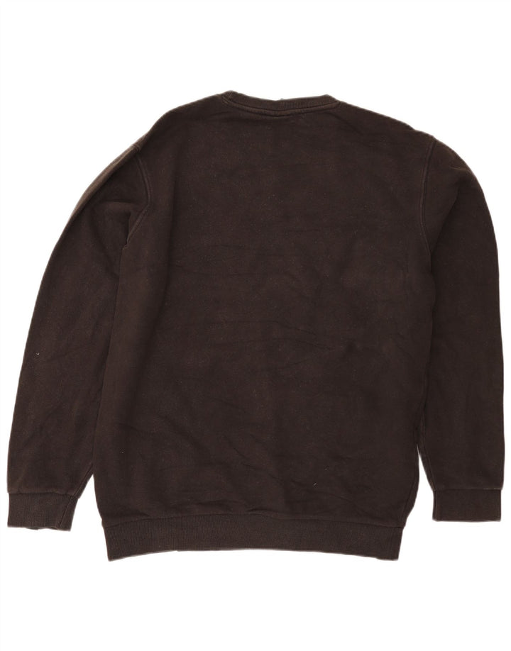 Ellesse moletom masculino jumper médio marrom algodão