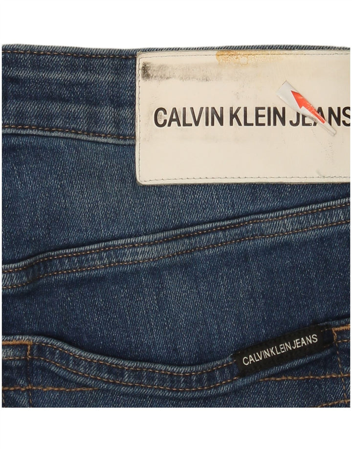 Shorts jeans masculino Calvin Klein W32 algodão azul médio