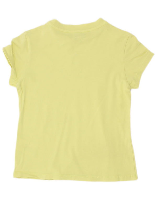 Camiseta gráfica Dkny Boys 7-8 anos algodão amarelo