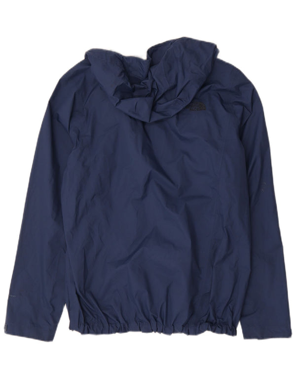 Jaqueta de chuva feminina com capuz The North Face UK 16 grande azul marinho