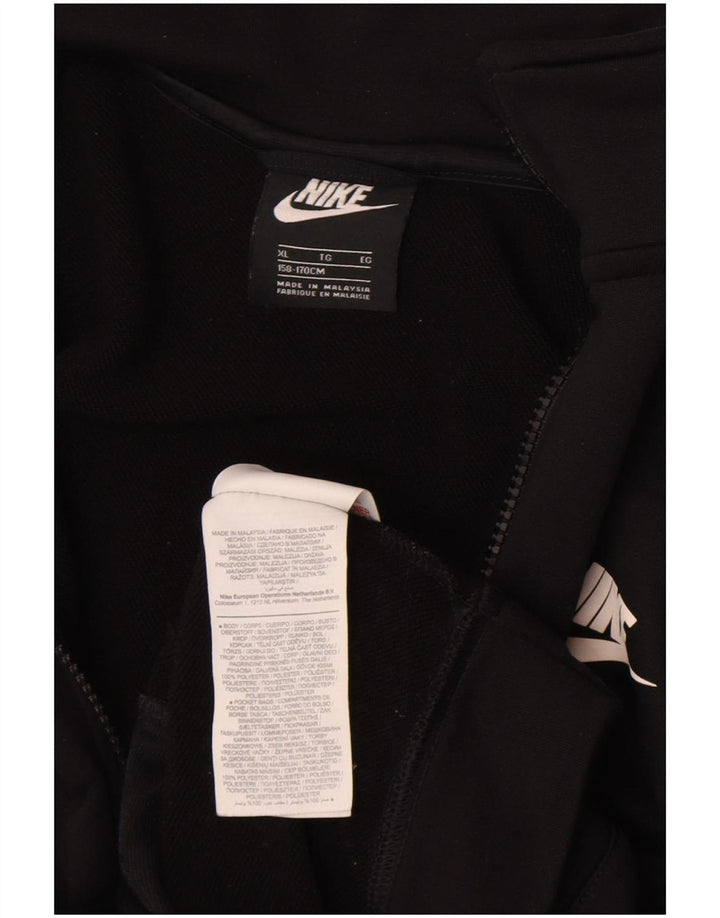 Jaqueta Nike Boys Tracksuit Top 13-14 Anos XL Preto Poliéster