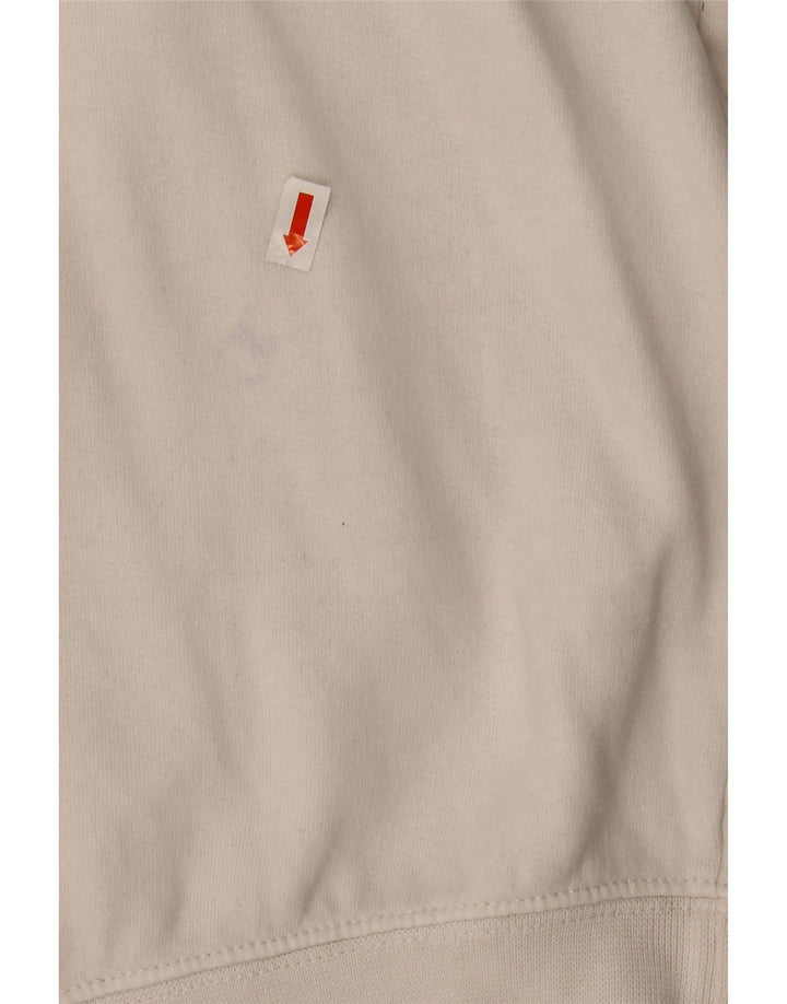 CAMPEÃO Moletom Masculino Jumper Pequeno Algodão Branco