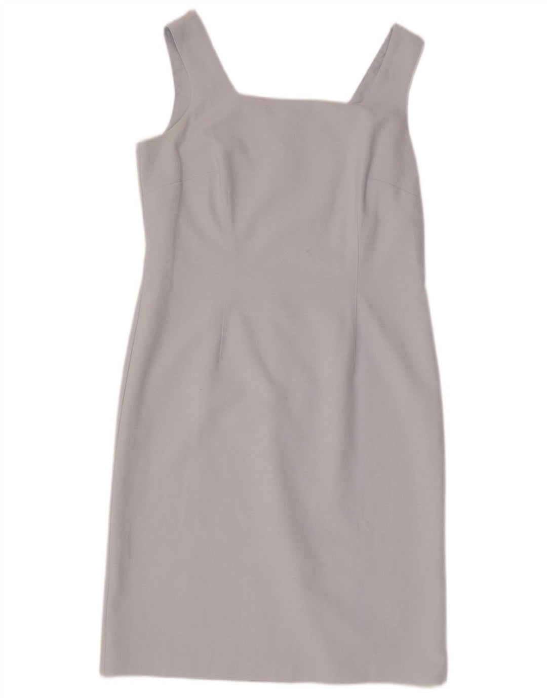 Vestido feminino Marks & Spencer St. Michael sem mangas Reino Unido 14 grande azul
