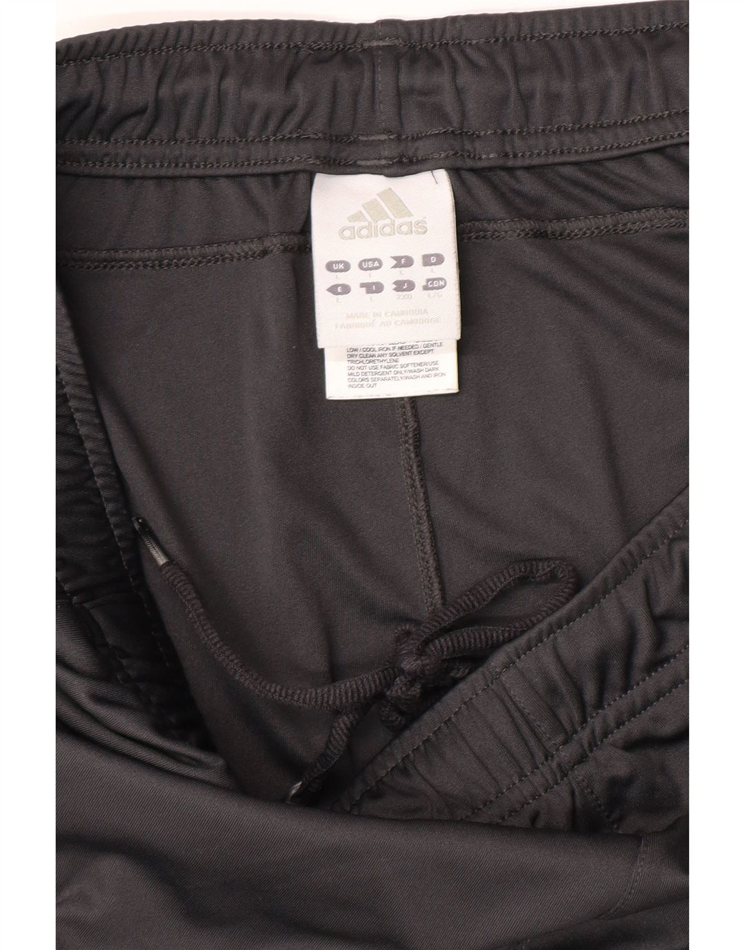 Adidas Mens Sport Shorts Grande Cinza Colorblock Poliéster