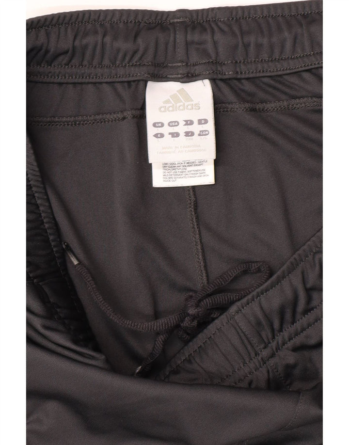 Adidas Mens Sport Shorts Grande Cinza Colorblock Poliéster
