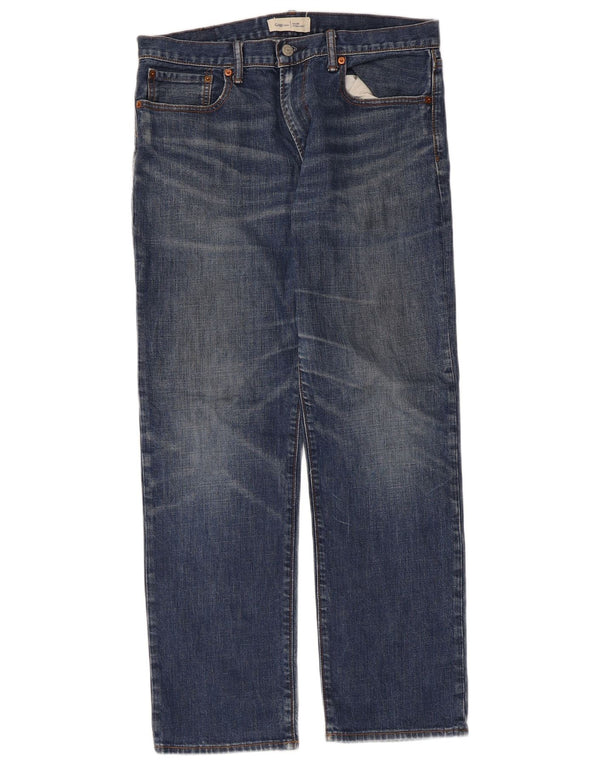 Jeans retos femininos Gap W32 L30 algodão azul