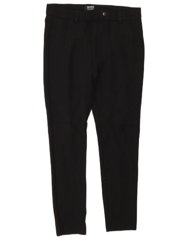 Zara Womens Trafaluc Leggings Reino Unido 14 Grande Preto