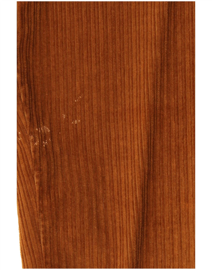 Calça masculina de veludo bootcut HUGO BOSS W34 L36 marrom