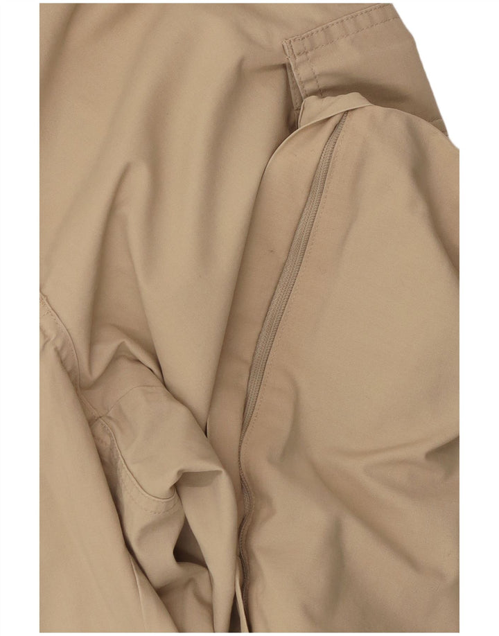 Calça cargo feminina reta Jack Wolfskin W27 L28 poliéster bege