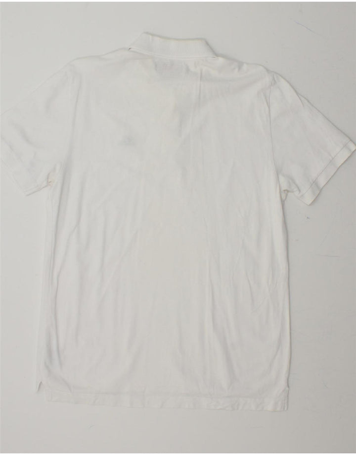 KAPPA Mens Polo Shirt Large White Cotton Vintage Kappa and Second-Hand Kappa from Messina Hembry 