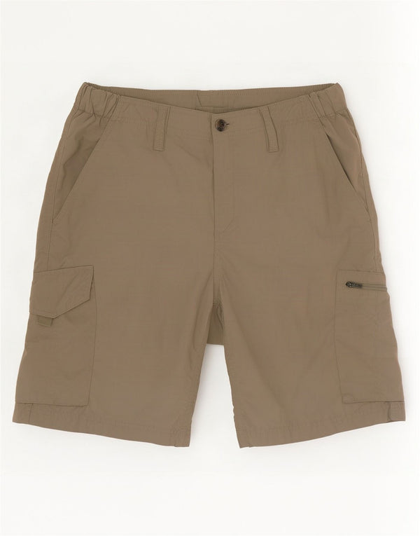 Columbia Mens Omni-Shade Cargo Shorts W34 Grande Cáqui Nylon