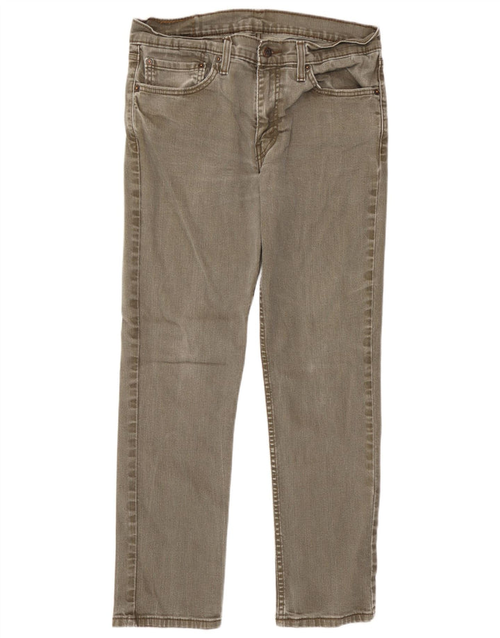 Calça Jeans Levis 511 Slim Masculina W34 L30 Marrom Algodão