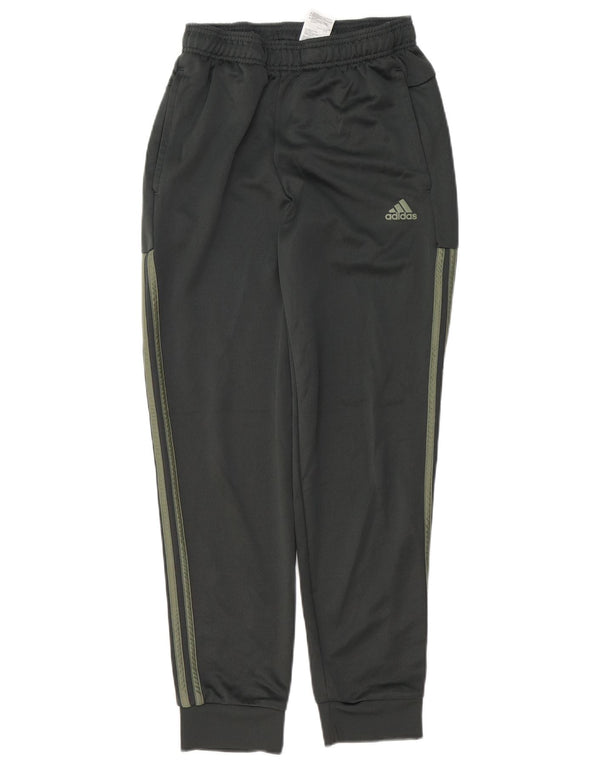 Adidas Mens Calças de treino Joggers Pequeno Poliéster Cáqui