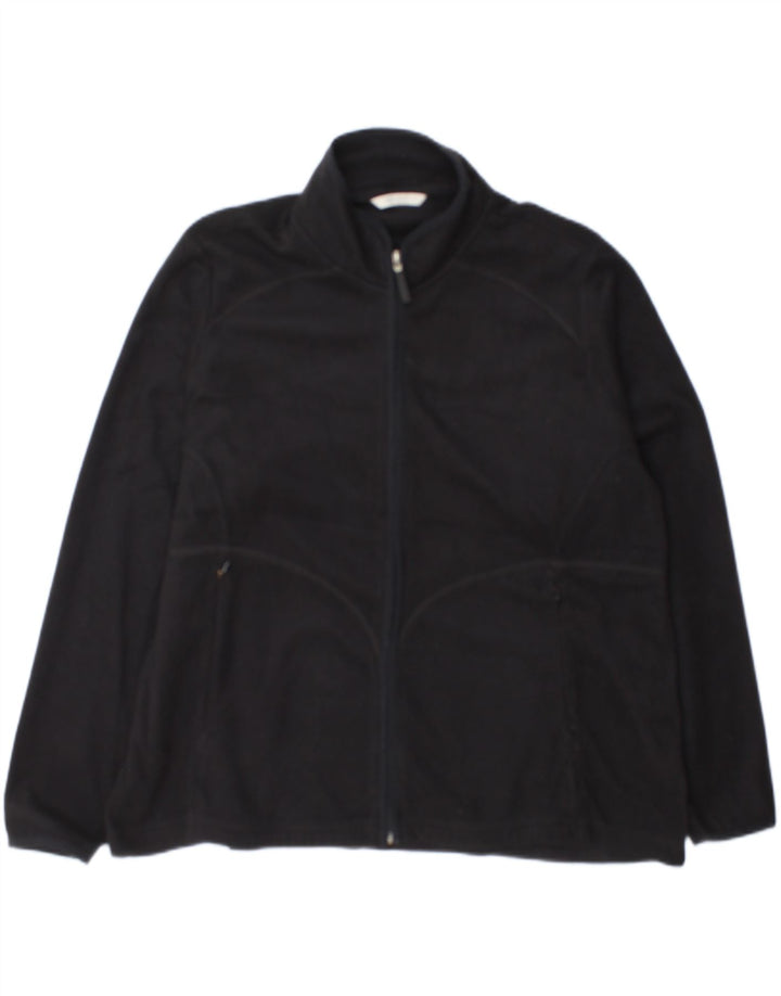 Jaqueta de lã masculina Marks & Spencer Reino Unido 42 XL preta