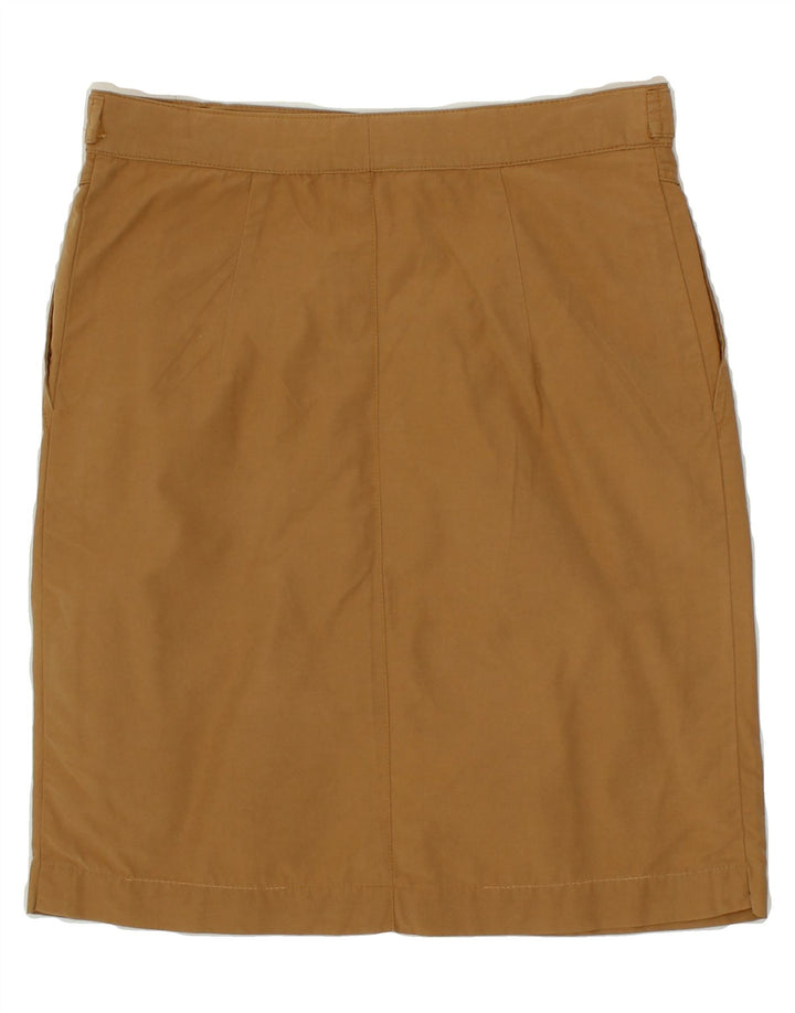 BELFE & BELFE Womens Straight Skirt IT 46 Large W28  Brown Cotton Vintage Belfe & Belfe and Second-Hand Belfe & Belfe from Messina Hembry 
