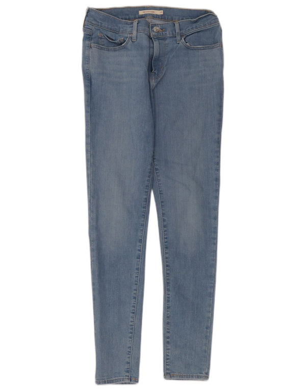 Calça jeans feminina Levi's 710 Super Skinny W29 L30 azul algodão
