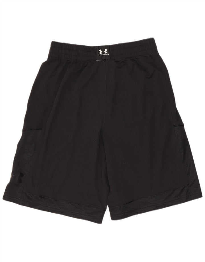 Shorts esportivos masculinos Under Armour médio preto