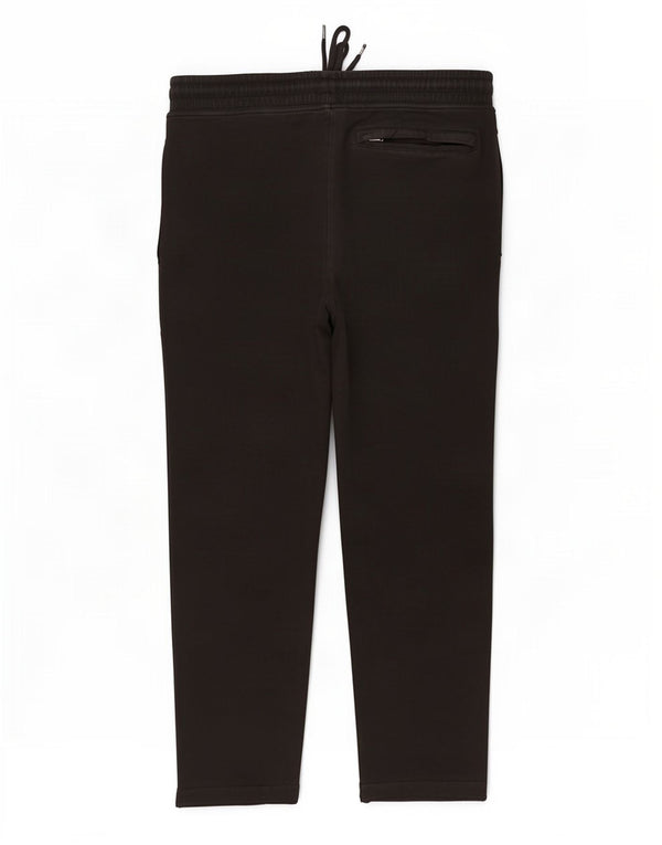Calça de treino feminina Marks & Spencer Reino Unido 14 algodão preto médio