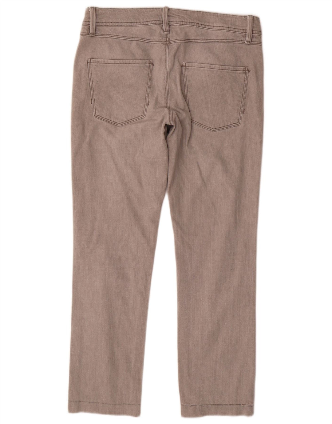 Jeans Slim Feminino Massimo Dutti EU 40 Médio W30 L28 Algodão Cinza