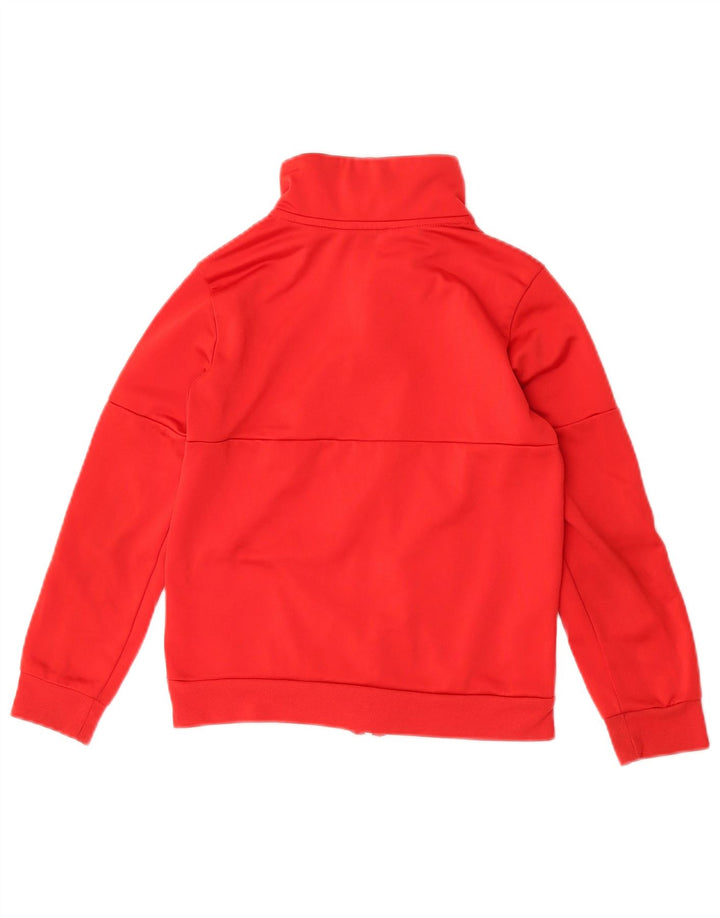 Jaqueta Adidas Meninos Treino Top 9-10 Anos Poliéster Vermelho