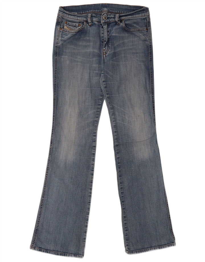 Diesel feminino bootcut jeans W31 L30 azul algodão