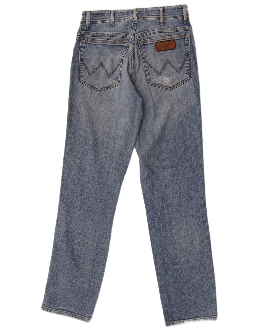 Wrangler Masculino Texas Straight Jeans W30 L32 Azul Algodão