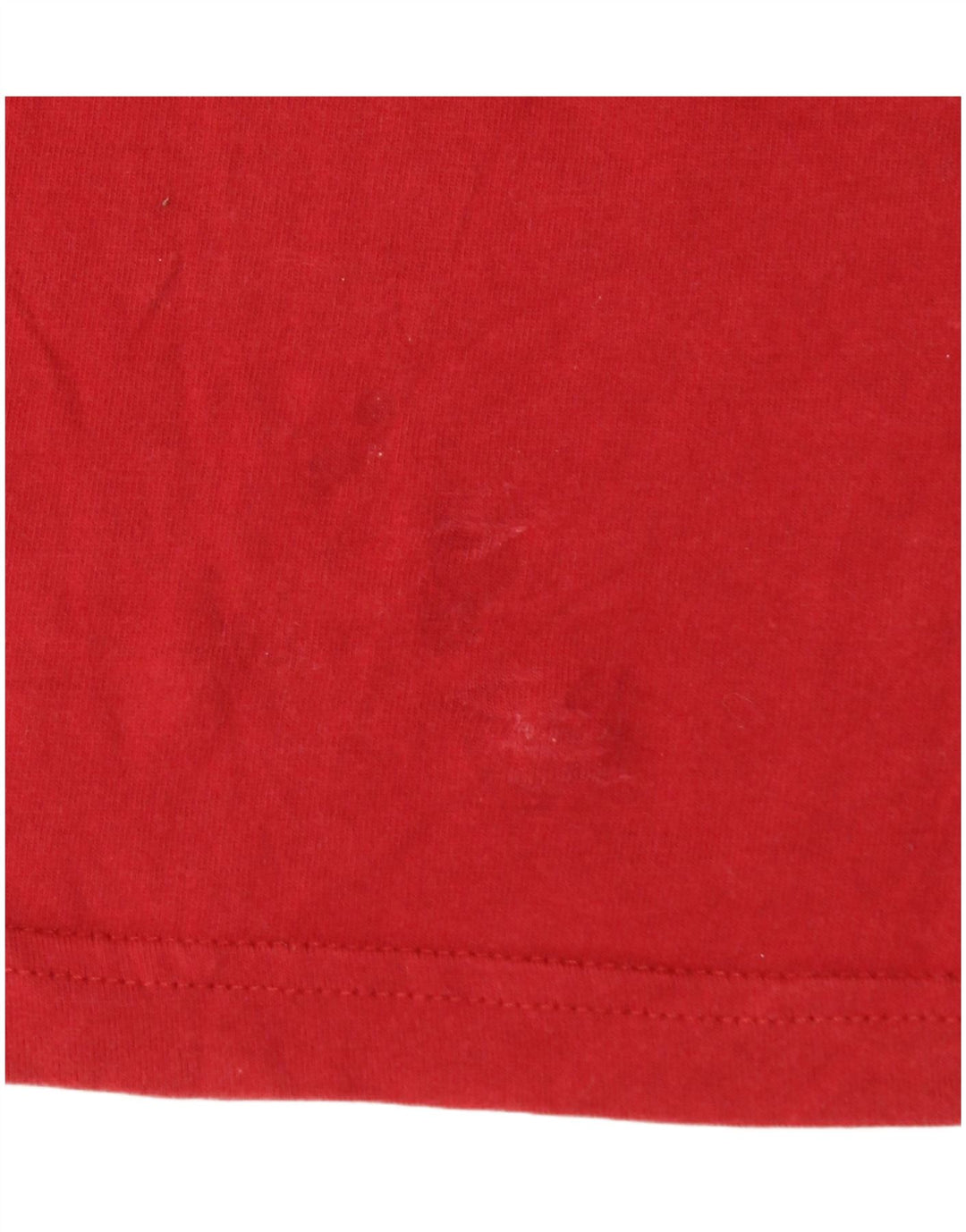 REEBOK Camiseta masculina gráfica top pequeno algodão vermelho