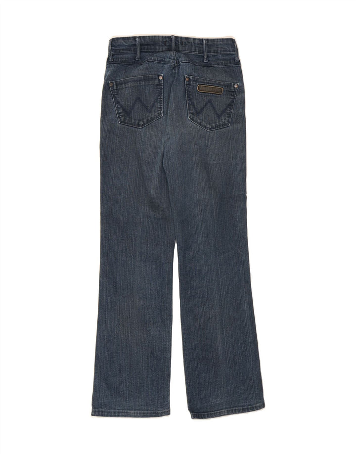 WRANGLER Womens TIna Bootcut Jeans W27 L30 Blue Cotton Vintage Wrangler and Second-Hand Wrangler from Messina Hembry 