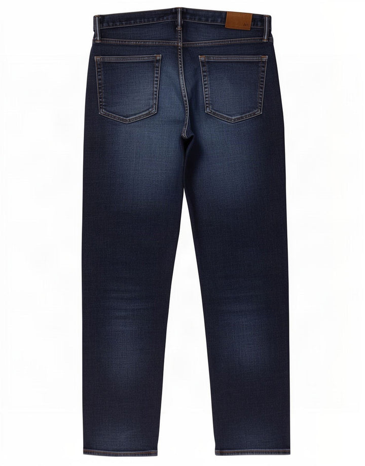 Jeans retos masculinos Gap W33 L32 algodão azul