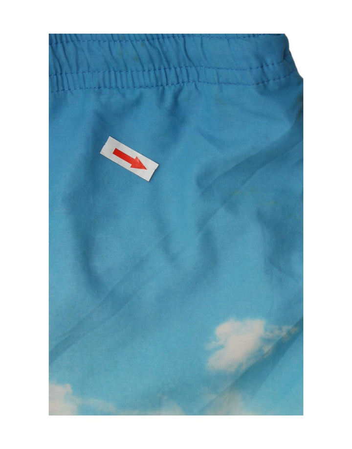 Shorts de natação masculino Marks & Spencer Graphic XL azul poliamida praia