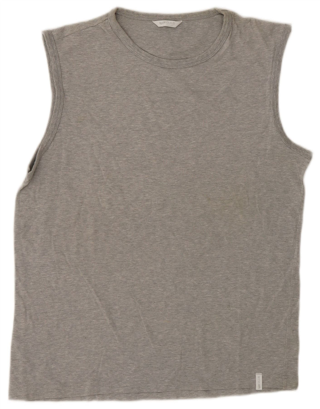 Colete masculino Levi's grande algodão manchado cinza
