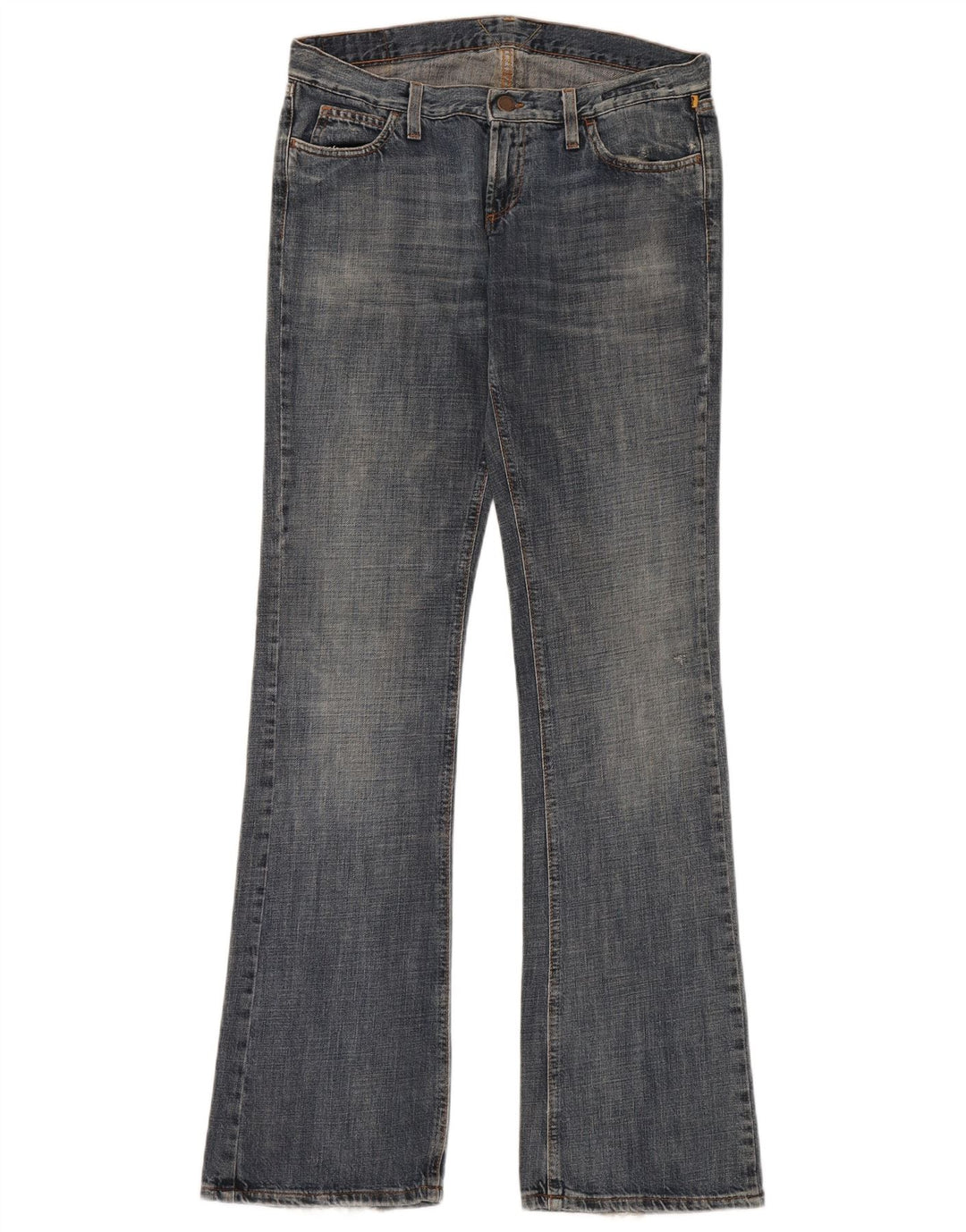 Meltin' Pot Calça jeans feminina larga W28 L34 algodão azul
