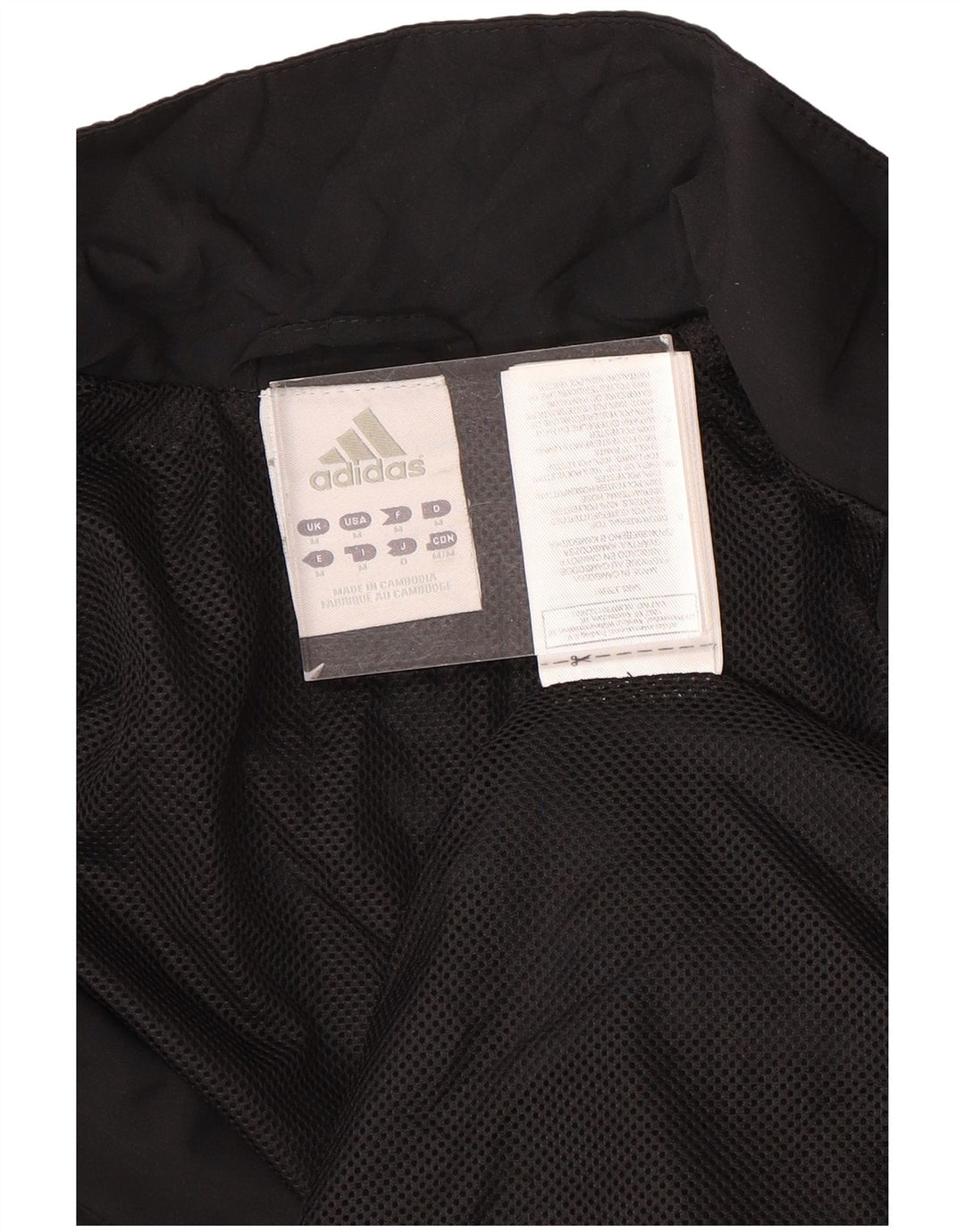 Adidas Mens Climalite Tracksuit Top Jaqueta Médio Preto Colorblock