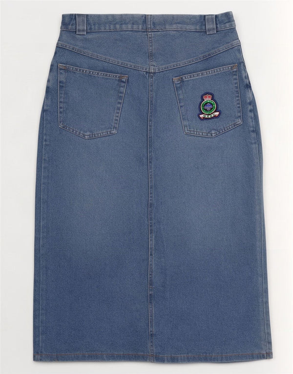 Saia jeans feminina Mash W30 azul médio