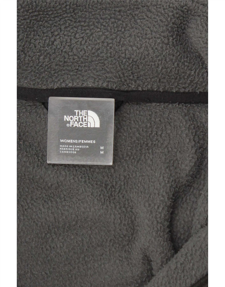 Jaqueta de lã feminina The North Face UK 14 bloco colorido cinza médio